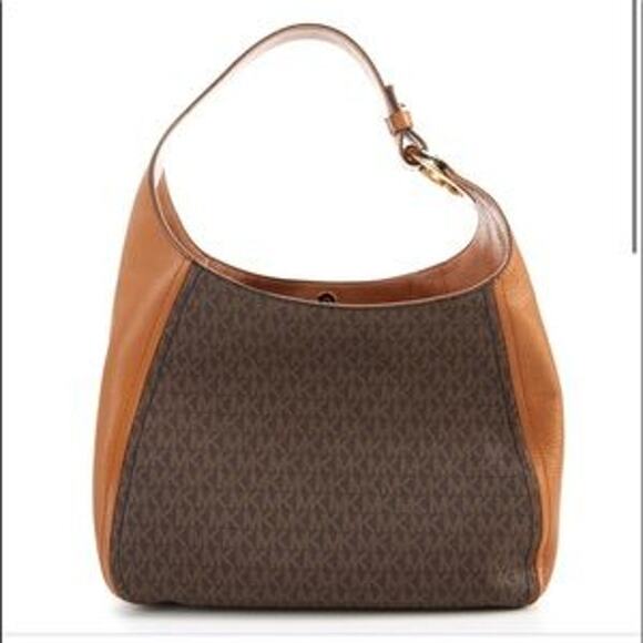 MICHAEL Michael Kors Women's Brown Fulton Large Leather Hobo Shoulder Bag NWT - Picture 5 of 12